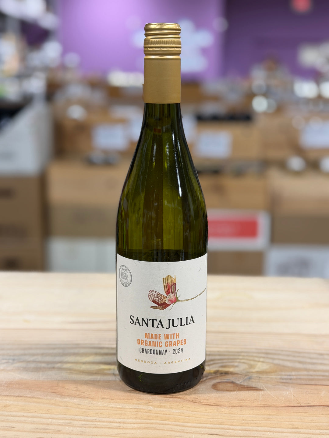 Santa Julia Family Organic Chardonnay Mendoza, Argentina