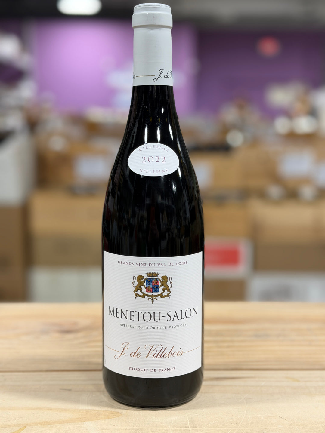 J. de Villebois Menetou-Salon Rouge Loire Valley, France