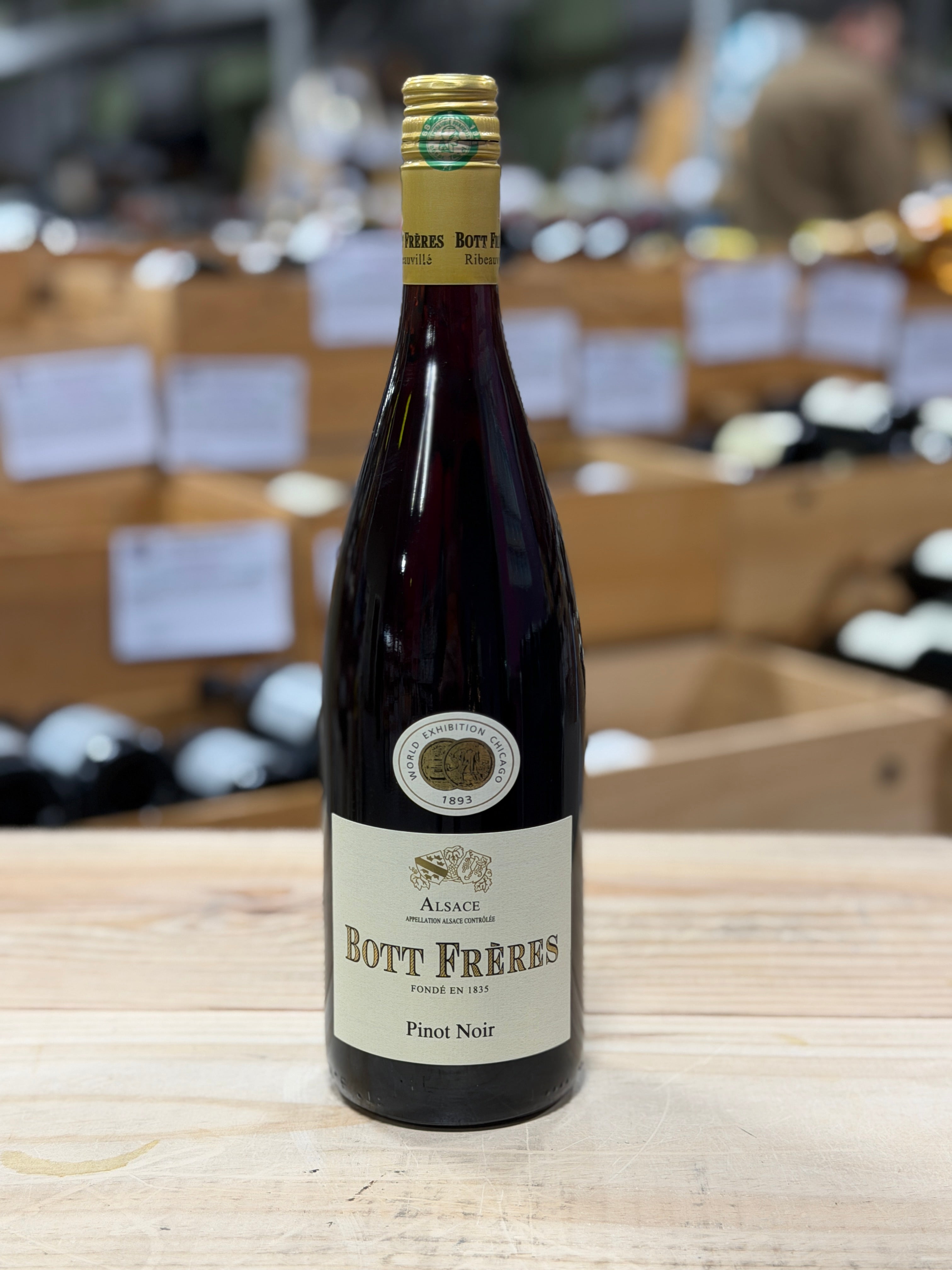 Domaine Bott Freres Pinot Noir 1.0 Liter Alsace, France – Bin Ends
