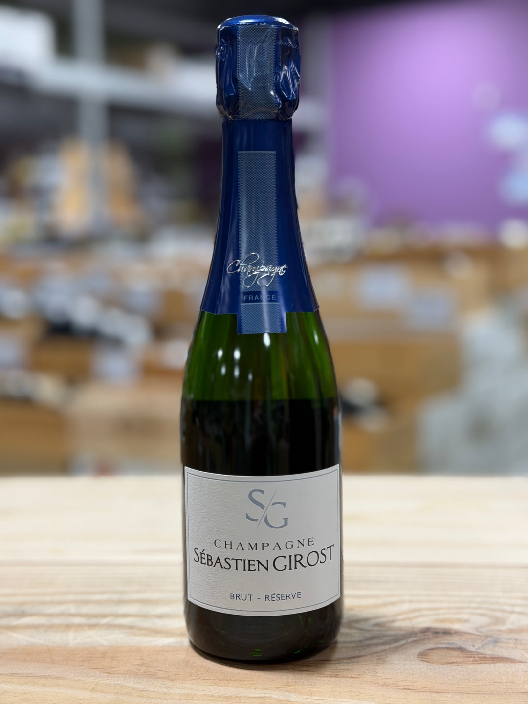 Champagne Sébastien Girost Champagne Reserve Brut, Champagne France (375ml/Half Bottle)