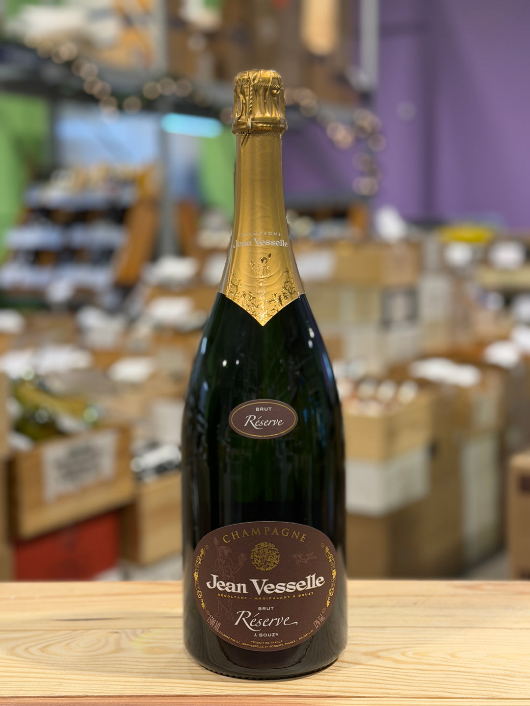 Jean Vesselle Champagne Brut Reserve Champagne, France  (1.5L/Magnum)