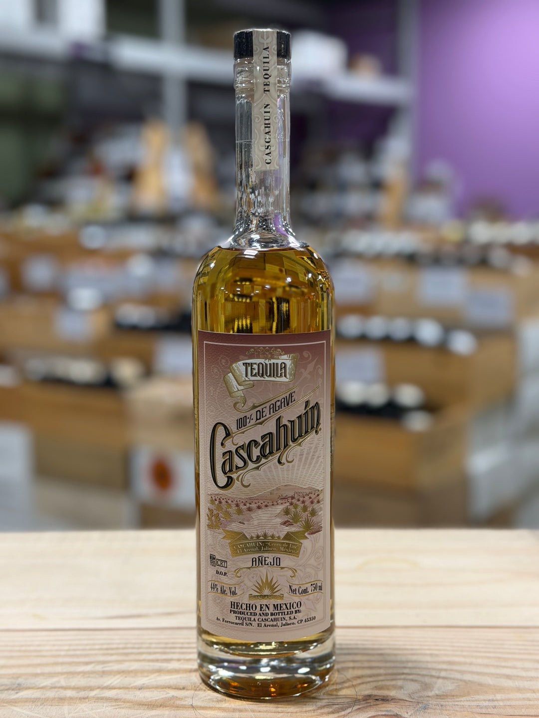 Cascahuin Anejo Tequila 750ml