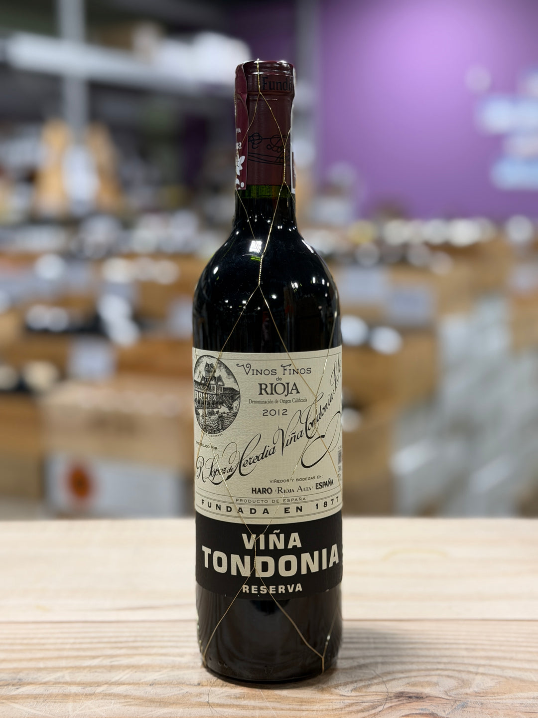 López de Heredia Viña Tondonia Rioja Reserva Rioja, Spain