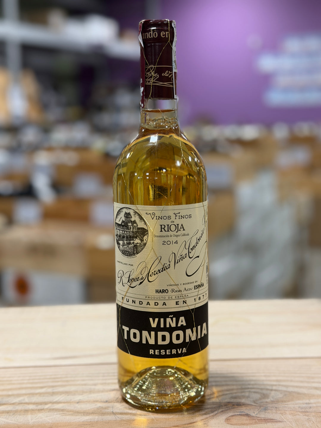 Lopéz de Heredia Viña Tondonia Rioja Blanco Riserva Rioja, Spain