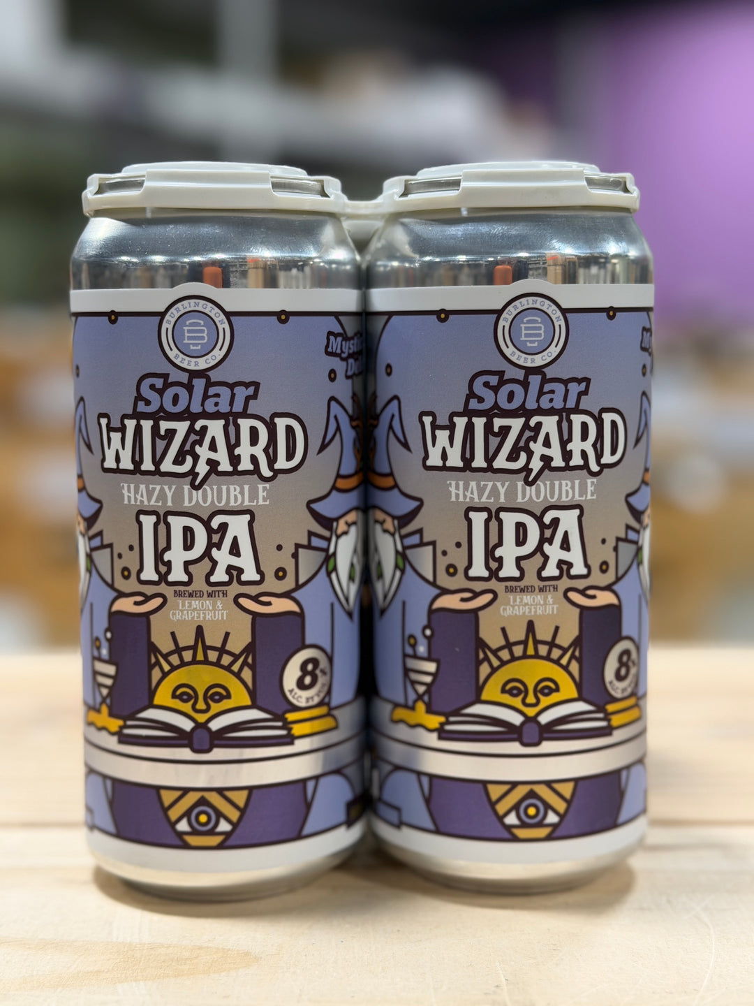 Burlington Beer Co Solar Wizard 16oz 4 Pk Cans