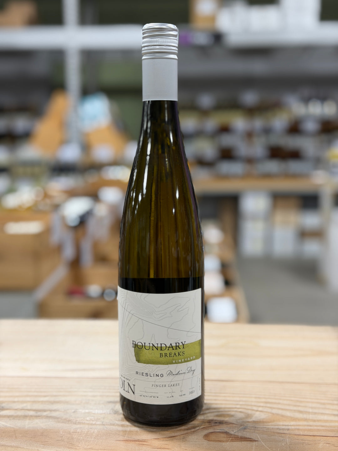 Boundary Breaks Ovid Line North Dry Riesling Finger Lakes New York, USA