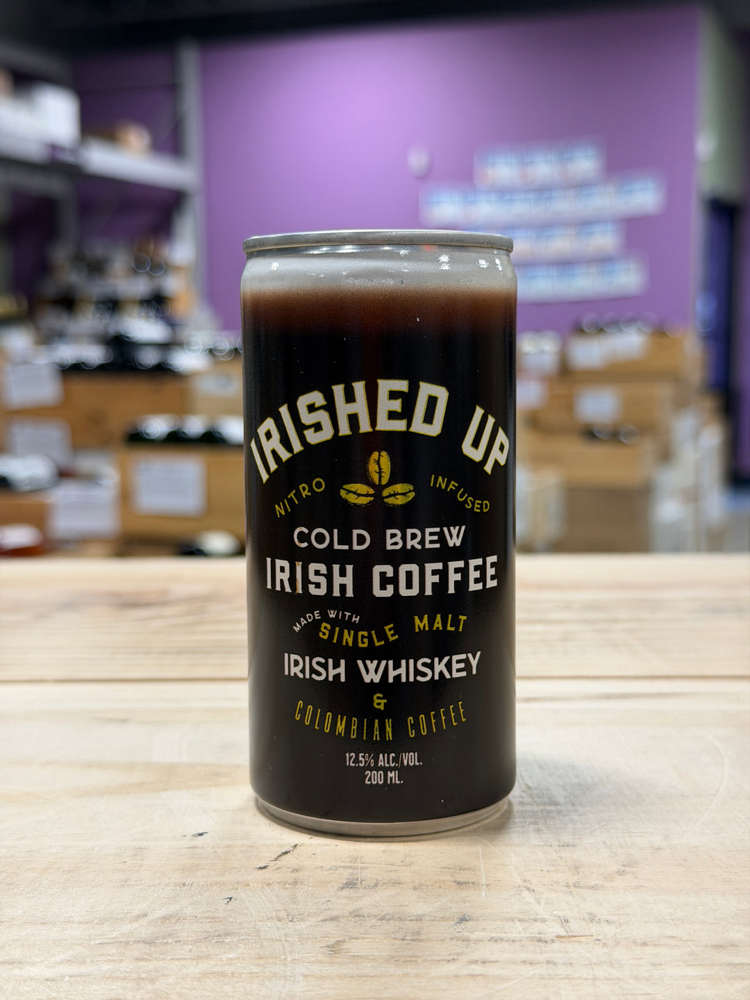 Irished Up Col Brew Irish Coffee Single Can