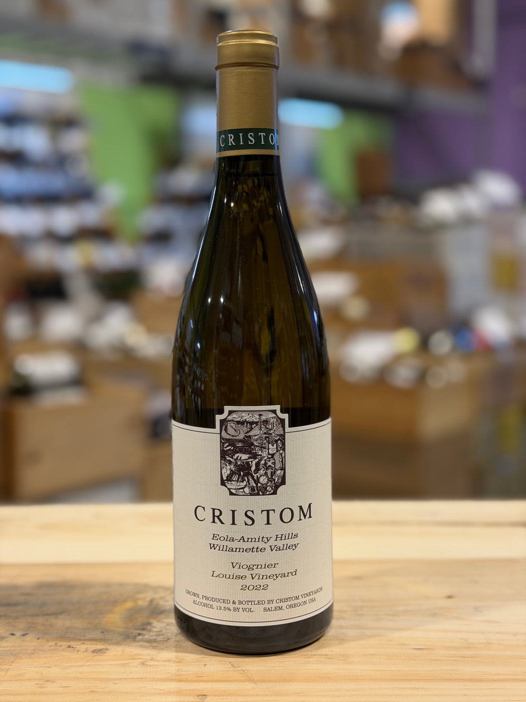 Cristom Vineyards Viognier Louise Vineyard Eola-Amity Hills Willamette Valley, Oregon, USA