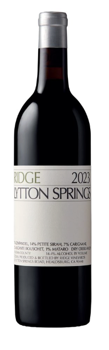 Ridge Lytton Springs Dry Creek Valley Sonoma County, CA USA (2023 Pre-Arrival)