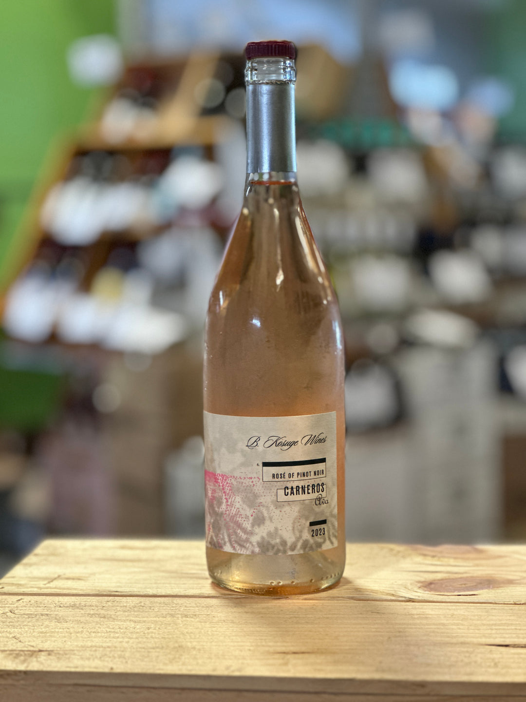 B. Kosuge Rosé of Pinot Noir Carneros, CA USA