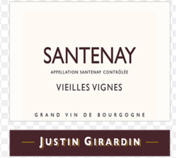 Justin Girardin Santenay Vielles Vignes Burgundy, France
