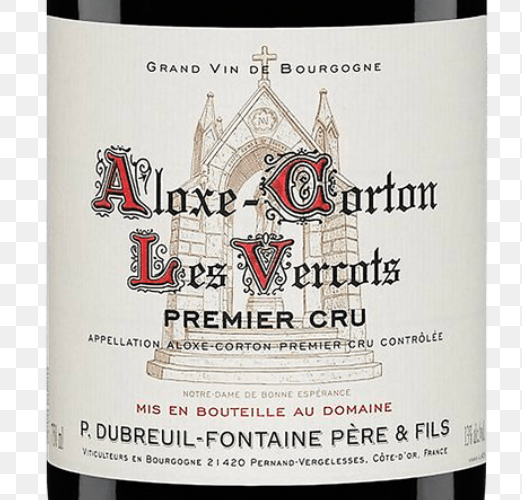 Domaine Dubreuil-Fontaine Aloxe-Corton 1er Cru Les Vercots Burgundy, France