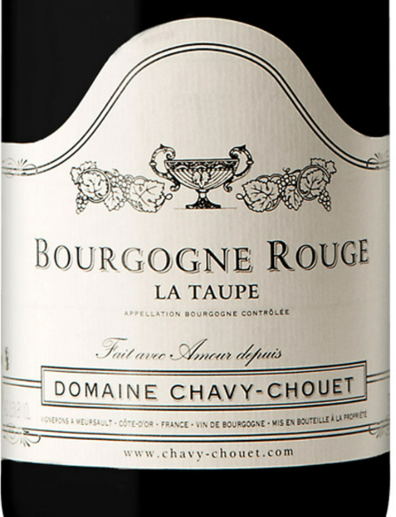 QQ15 Domaine Chavy-Chouet Bourgogne Rouge La Taupe Burgundy, France