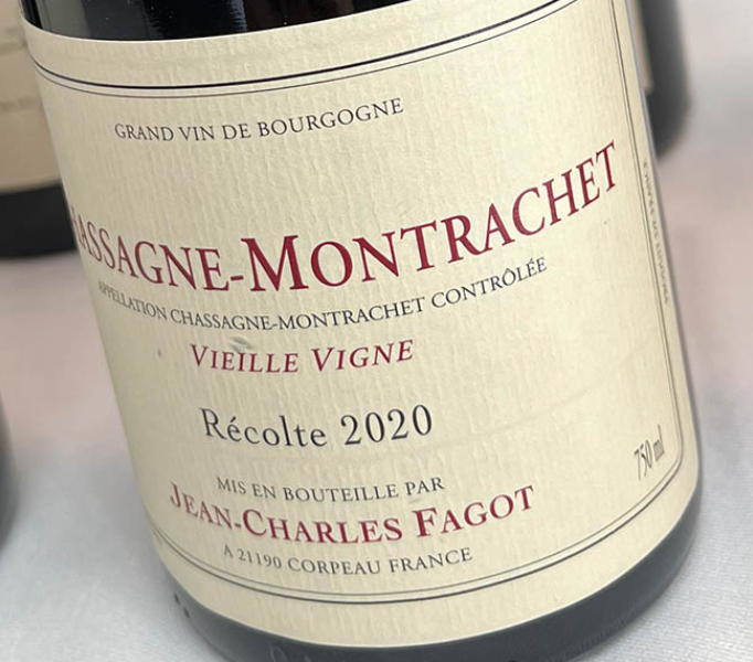 Jean-Charles Fagot Chassagne-Montrachet Rouge Vieille Vigne Burgundy, France
