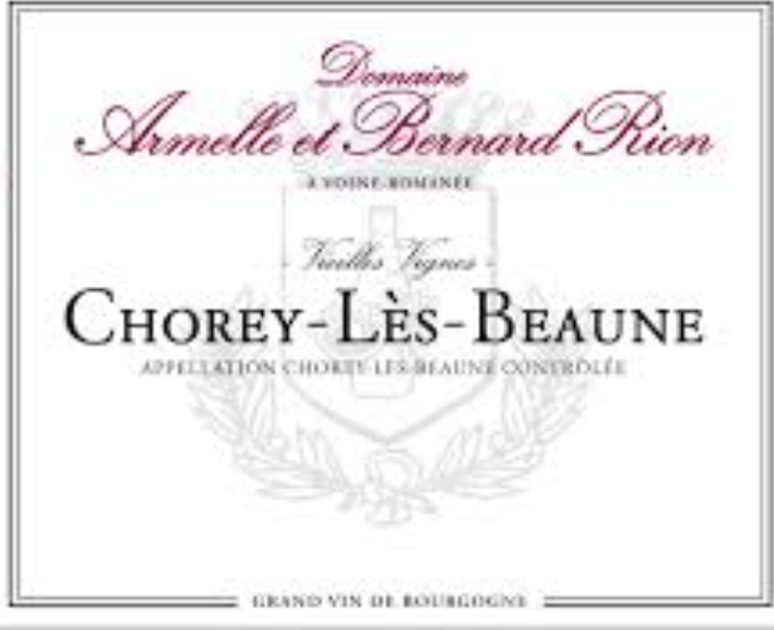 Domaine Armelle et Bernard Rion Chorey-les-Beaune Vieilles Vignes Burgundy, France