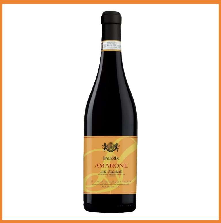 Balerìn Amarone della Valpolicella DOCG Pre-Arrival 2018 Vintage