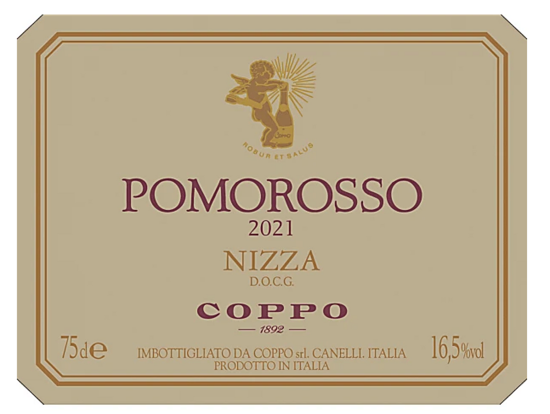 Coppo "Pomorosso" Nizza DOCG Asti, Piedmont, Italy