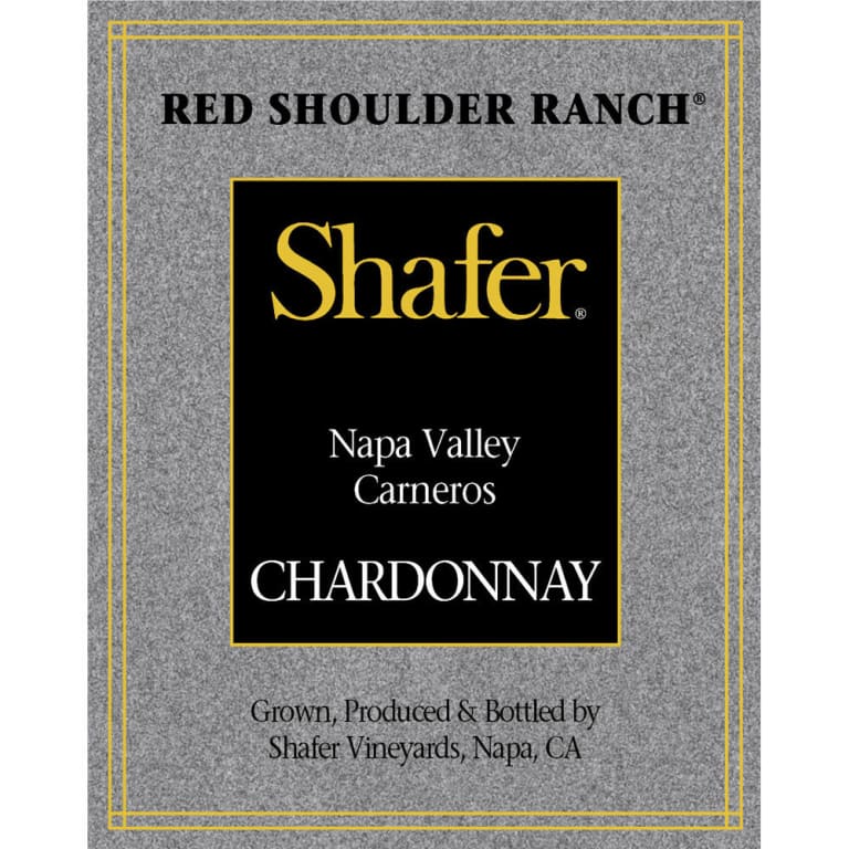 Shafer Vineyards Chardonnay Red Shoulder Ranch Carneros, Napa Valley, CA