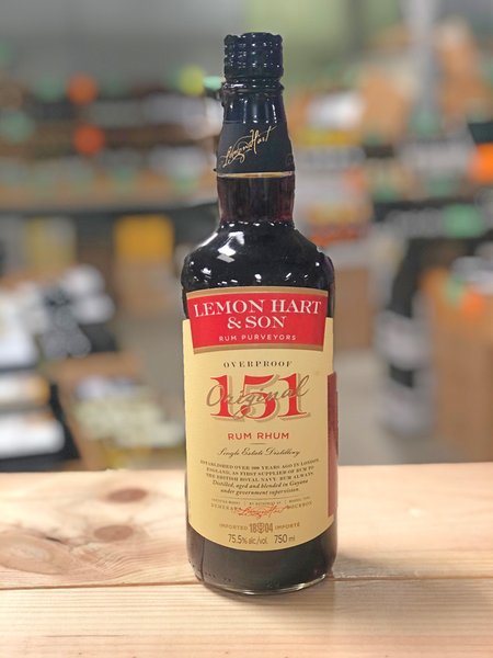 ウイスキー LEMON HART DEMERARA PREMIUM RUM 750ml レモンハート デメララ プレミアム ラム LEMON HART DEMERARA