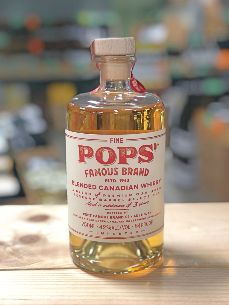 Pops' Famous Brand Blended Canadian Whisky