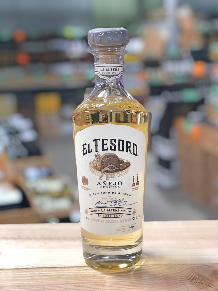 El Tesoro Tequila Anejo