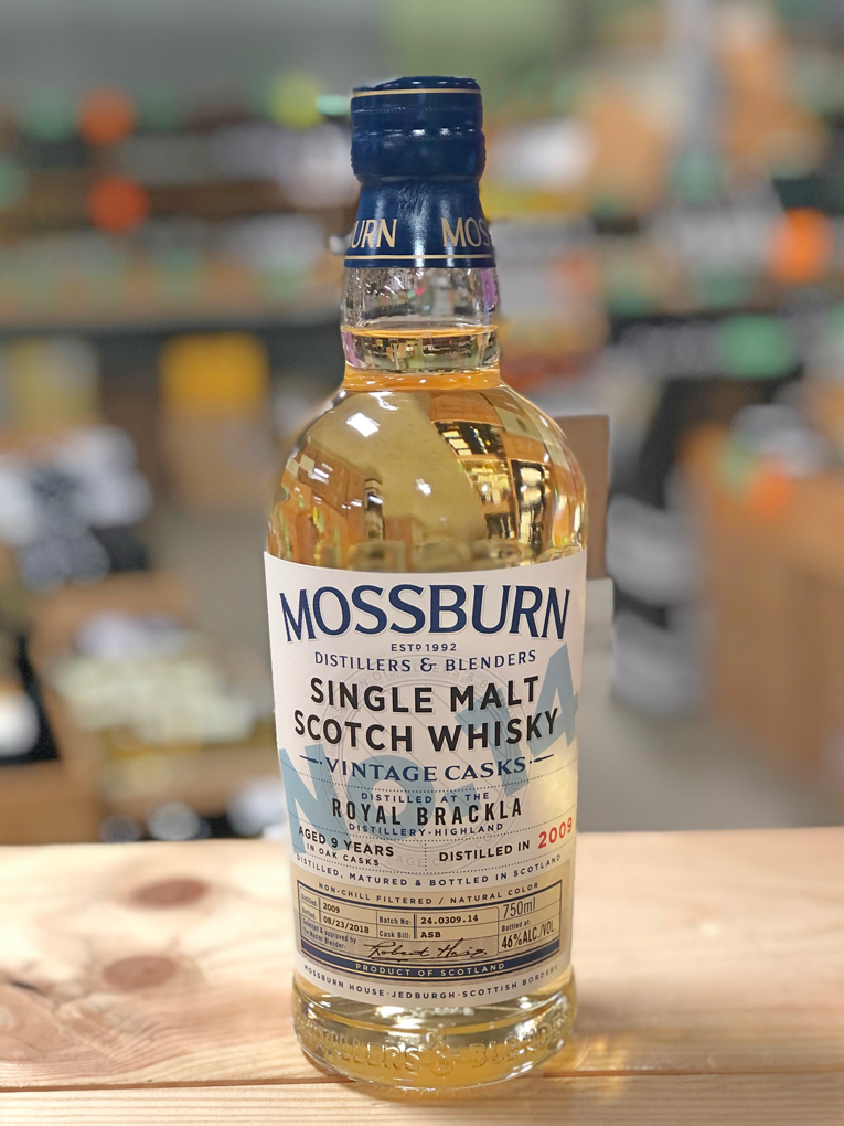 Mossburn Distillers No. 14 Royal Brackla 9yr Craigellachie Single Malt Scotch Whisky
