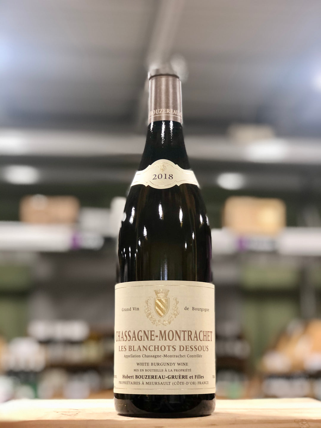 Domaine Hubert Bouzereau-Gruère & Filles, Chassagne-Montrachet “Les Blanchots Dessous”, Burgundy, France 2018