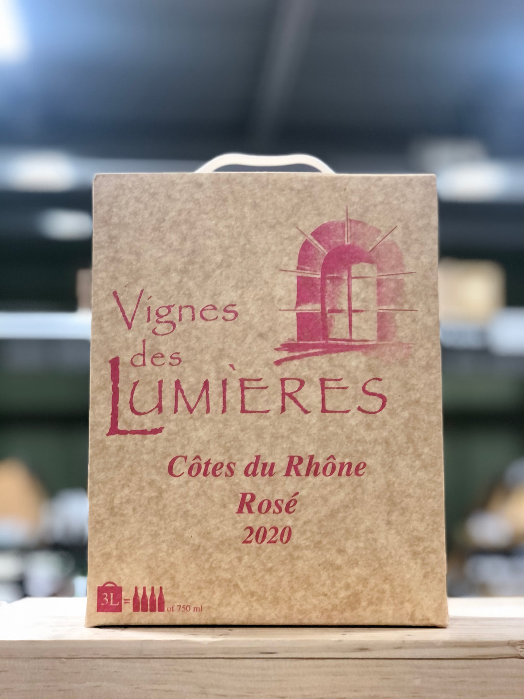 Clos des Lumieres Cote du Rhone Rose 3L Box