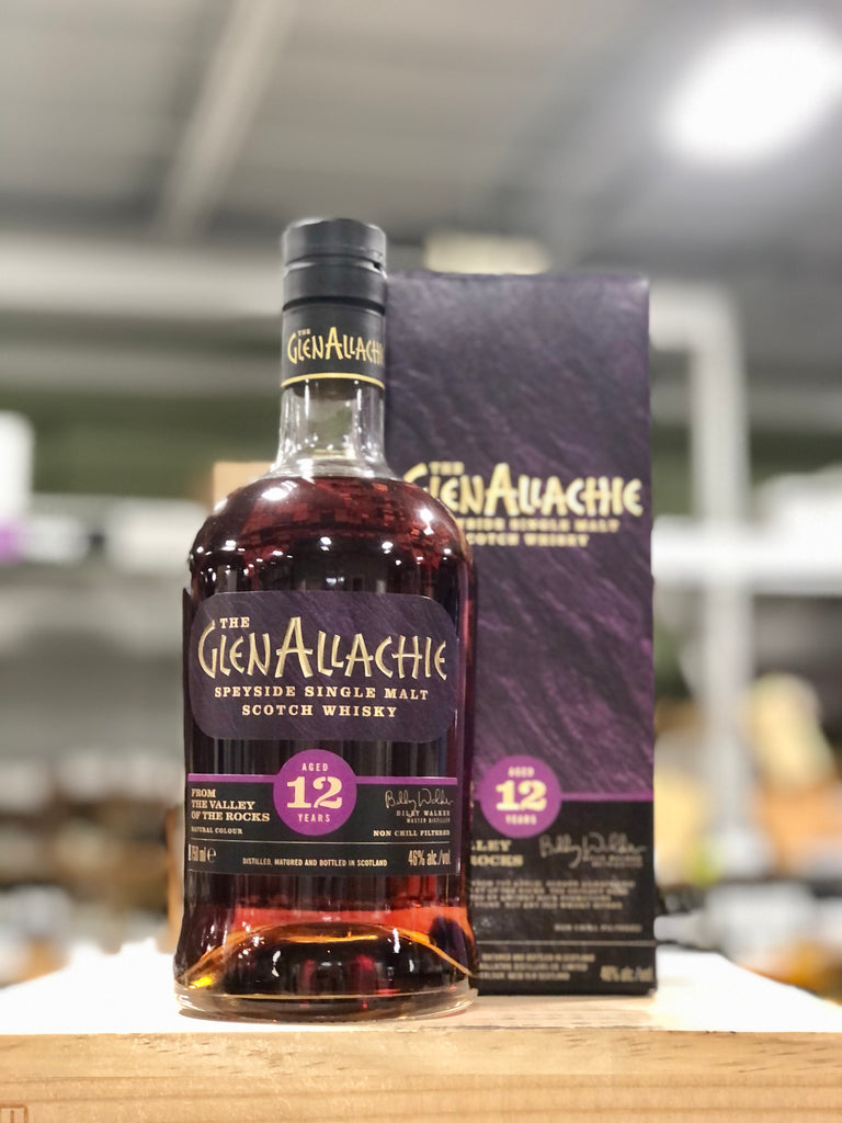 GlenAllachie 12-Year-Old Single Malt Scotch Whisky – Scotland (46