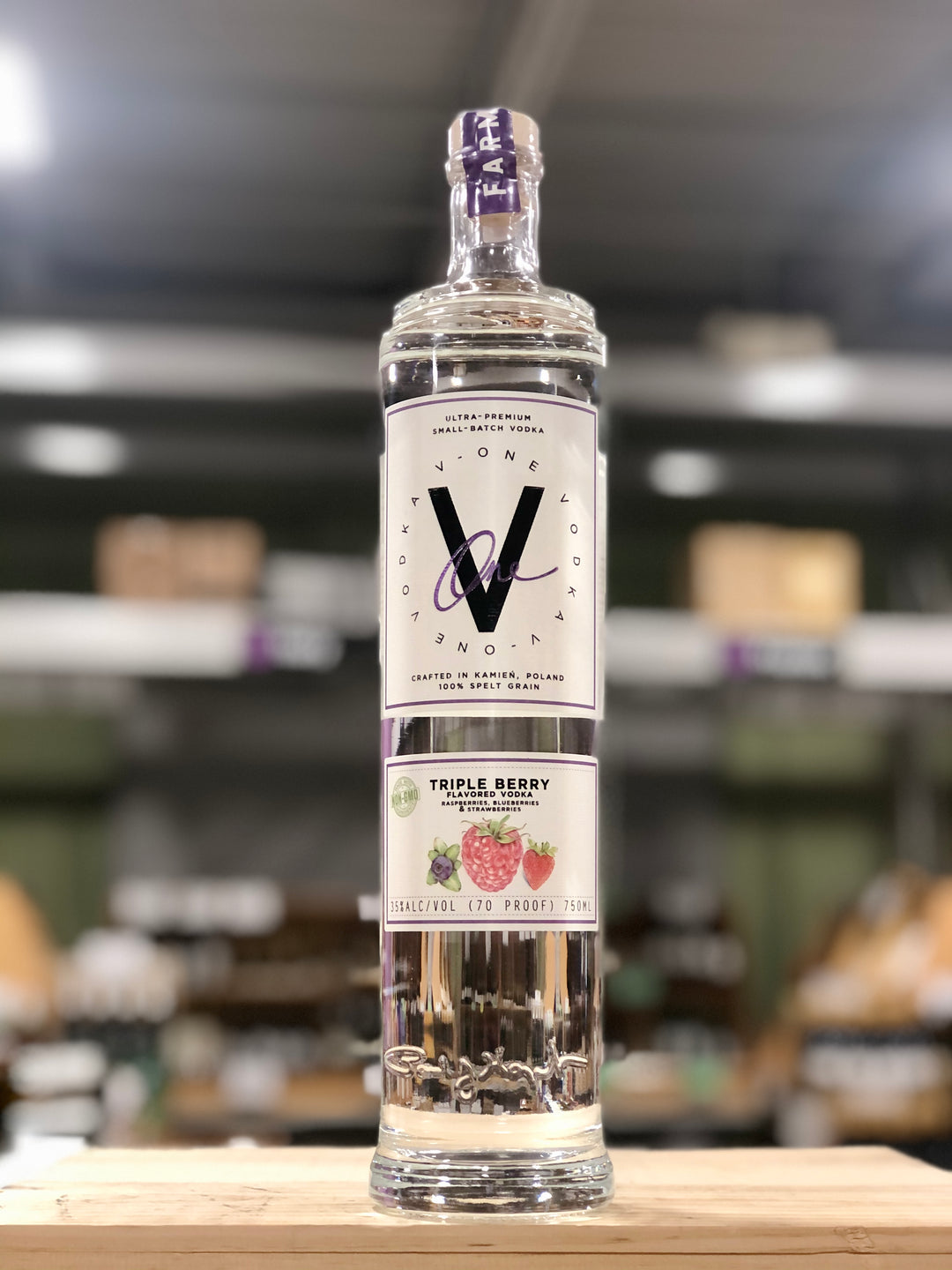 V-One Triple Berry Vodka- Poland